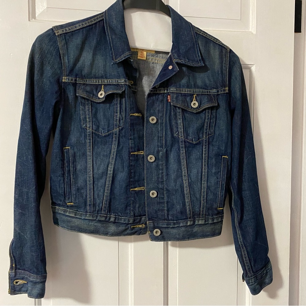 Levis Womens M Original Trucker Jacket Denim Jacket